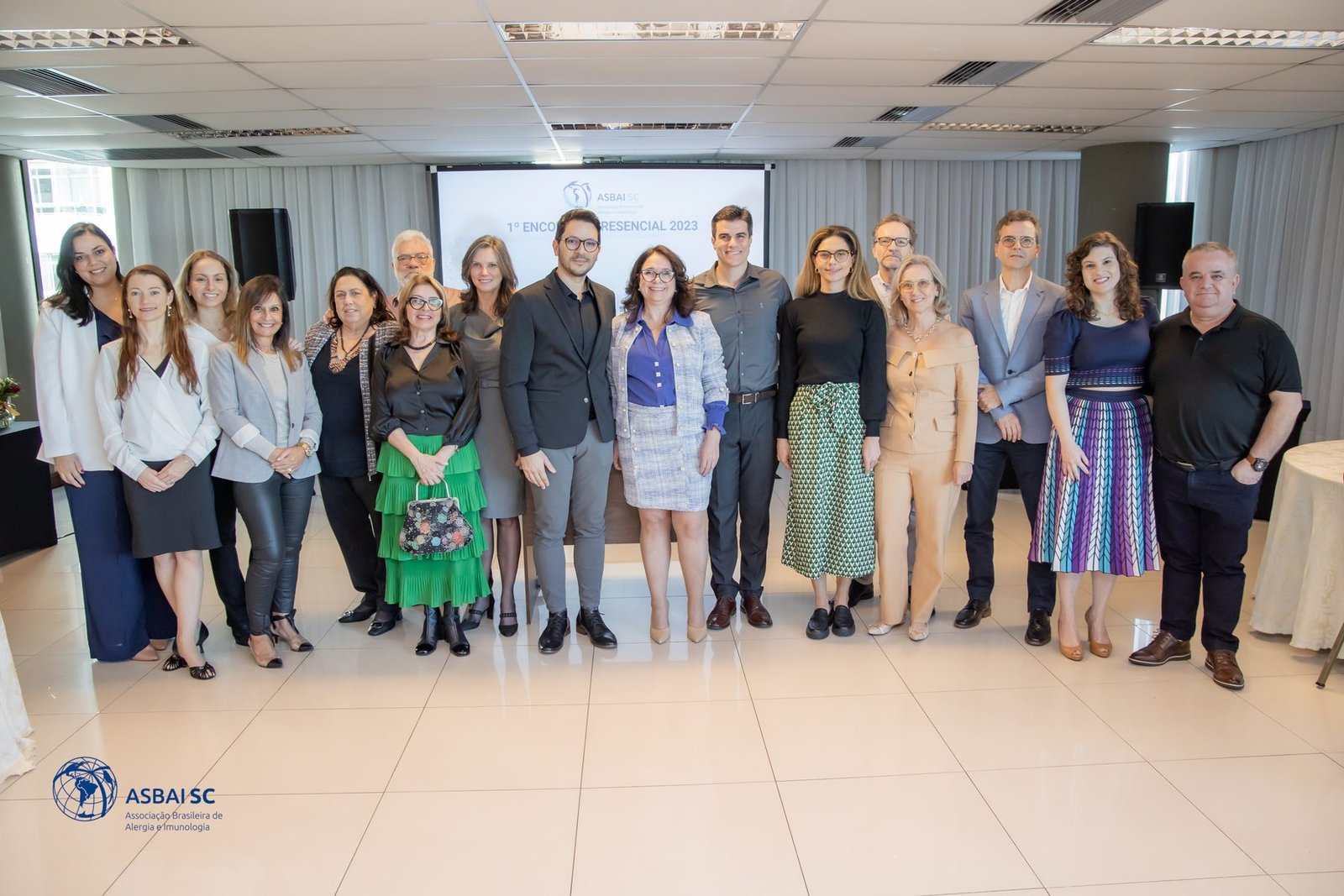 Sócios da ASBAI SC no encontro de 2023