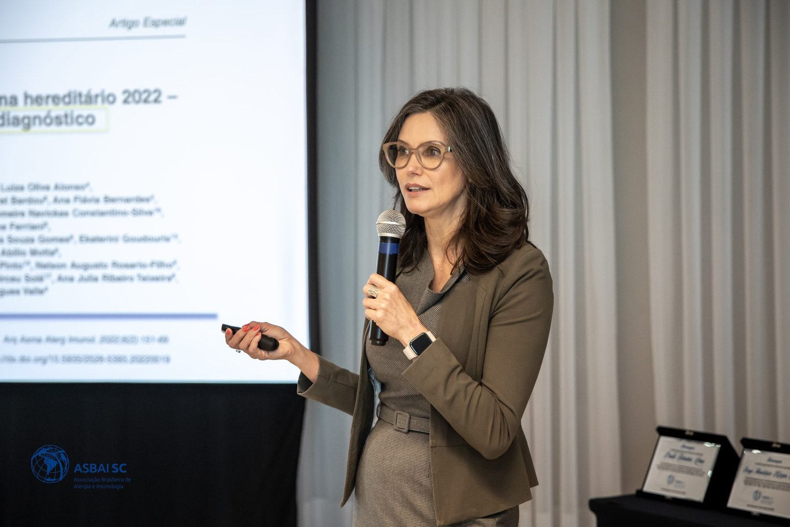 Palestra em encontro da ASBAI Santa Catarina